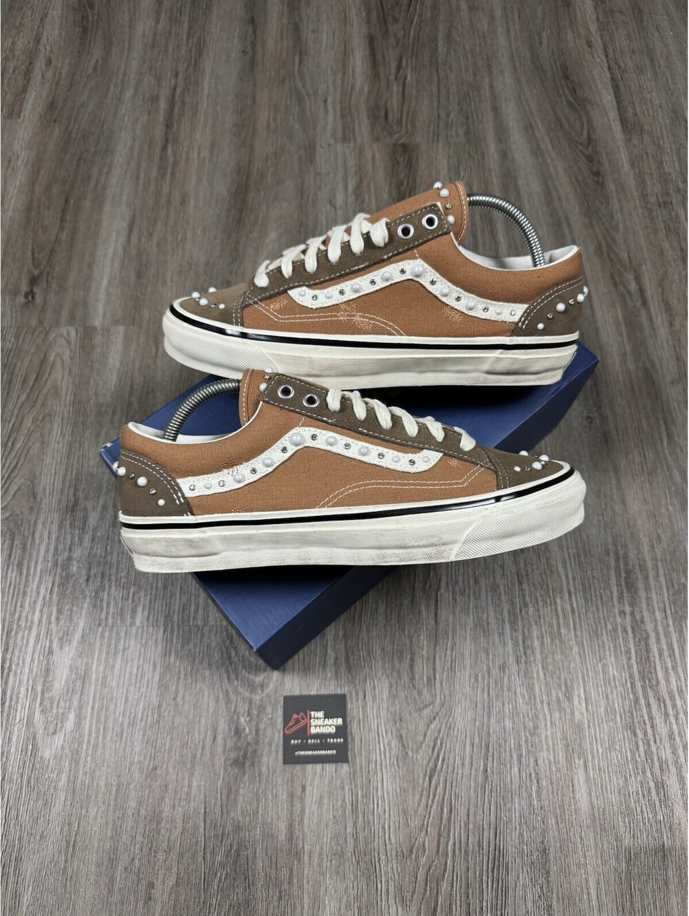Size 9.5 - Vans LX Old Skool 36 Pearlized Pack - Vintage Cocoa Brown